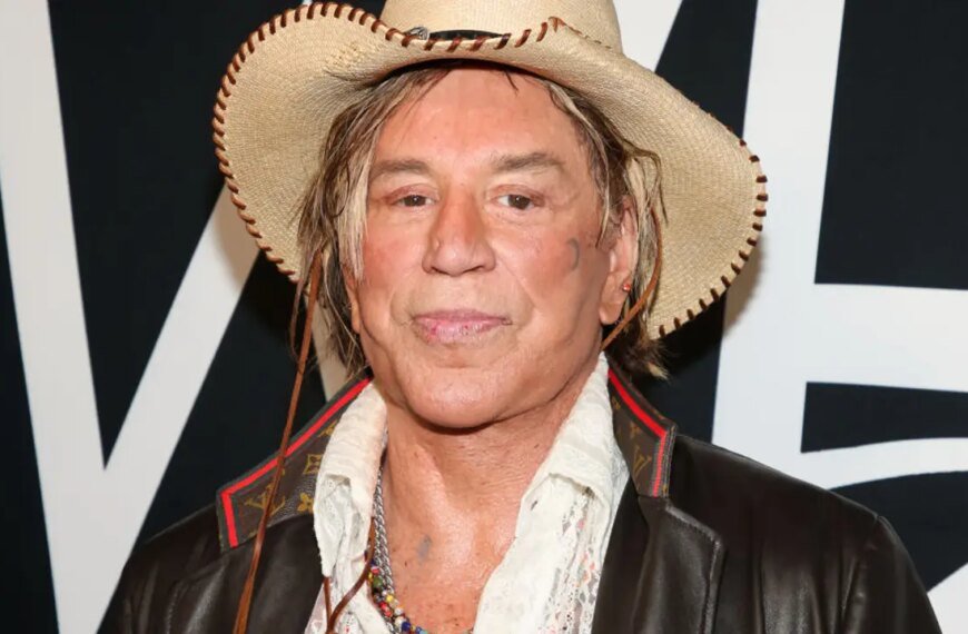 Mickey Rourke Supports GoFundMe to Help Actor Stay in Their Home