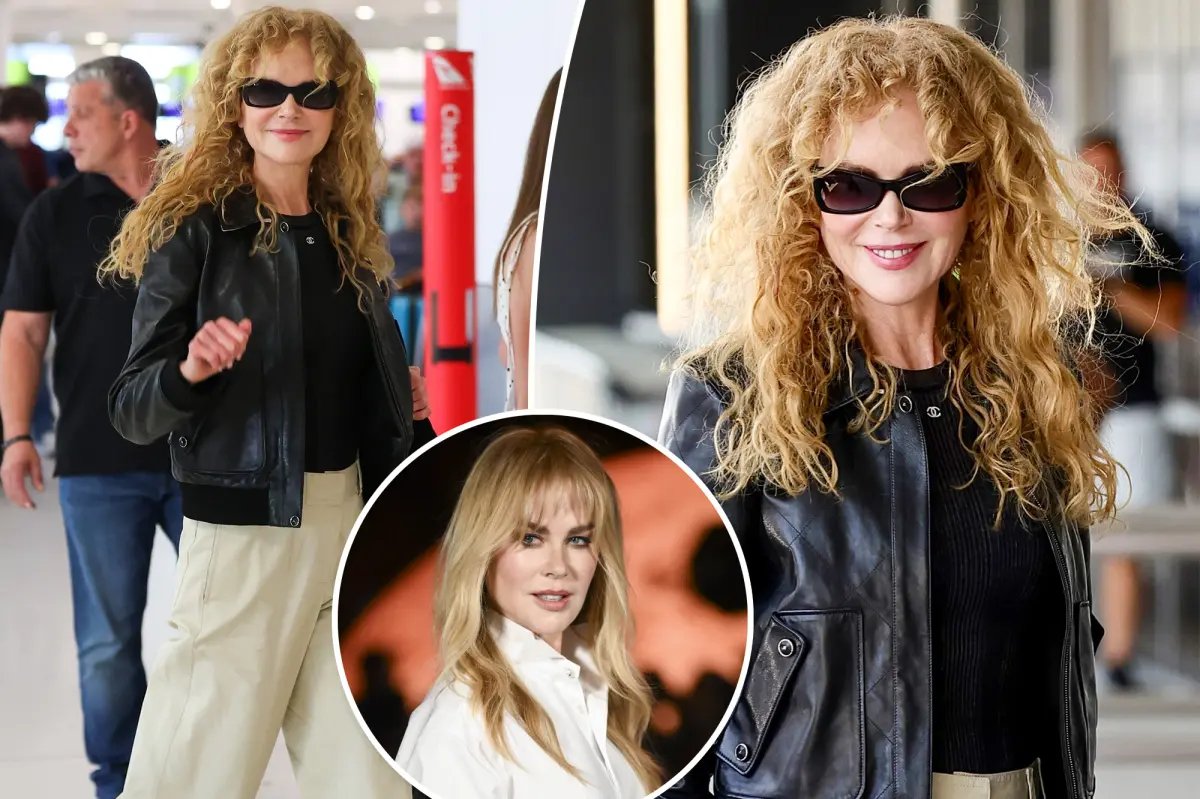 Nicole Kidman Embraces Her Beautiful Natural Curls for the New Year