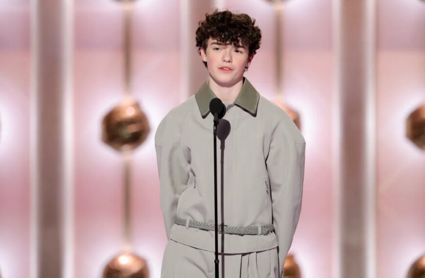 Owen Cooper from Adolescence Sets a New Awards Record at the Golden Globes