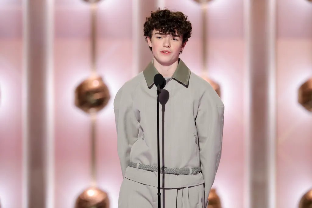 Owen Cooper from Adolescence Sets a New Awards Record at the Golden Globes