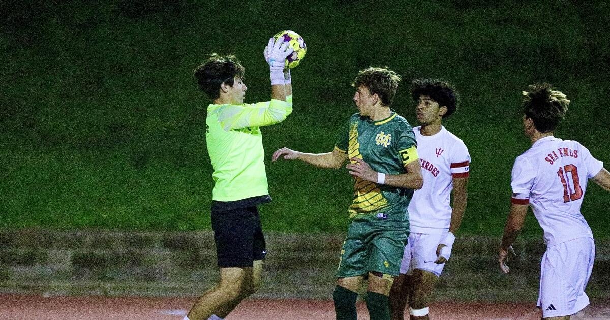 Palos Verdes Takes Down Mira Costa in Bay League Opener Thanks to Goalkeeper Greyson Porth