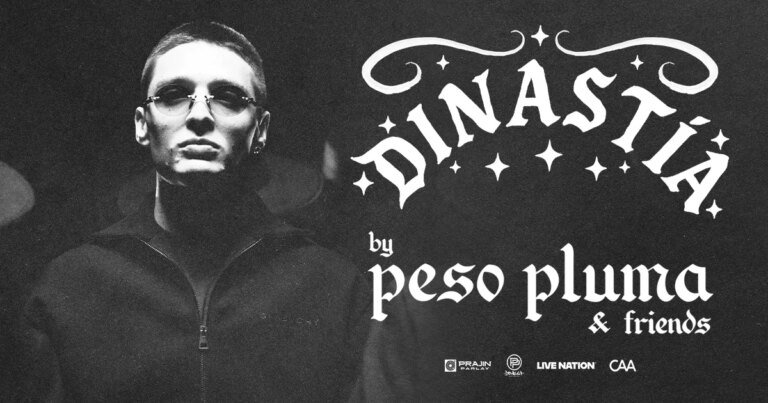 Peso Pluma Shares Exciting News About His 2026 "DINASTÍA" Tour in the US