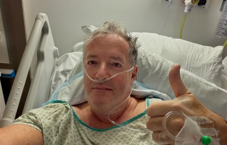 Piers Morgan Recovering at Home After Hip Surgery and May Host Online Talk Show