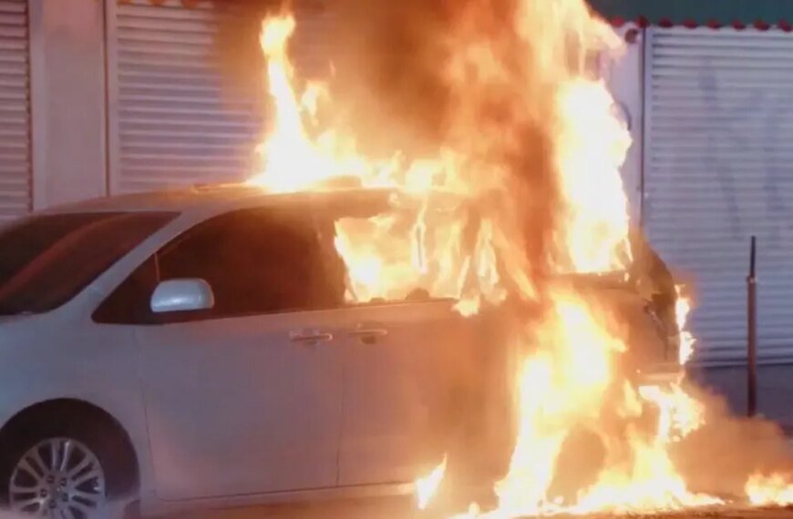 Police Search for Suspected Arsonist in Downtown LA