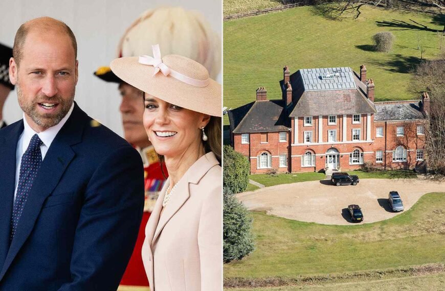 Prince William Shares a Rare Laugh About His Family's New Forest Lodge Home