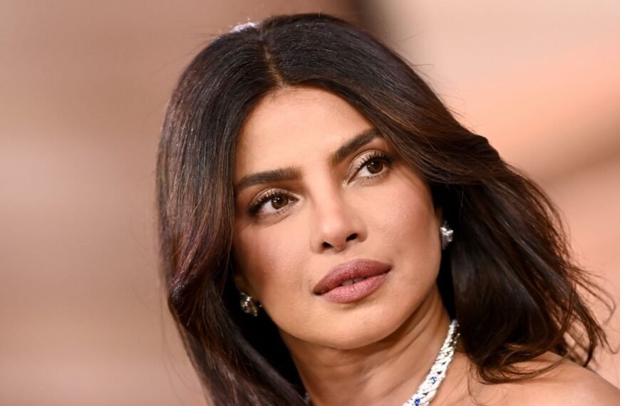 Priyanka Chopra Dazzles in a Stunning Strapless Gown at the Golden Globes After Party