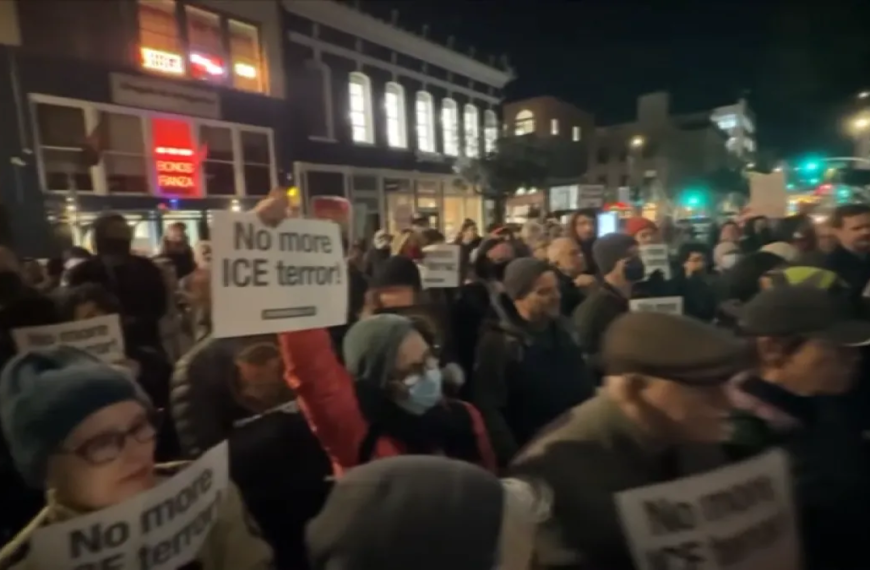 Protesters Gather in Boyle Heights After Tragic ICE Shooting in Minneapolis