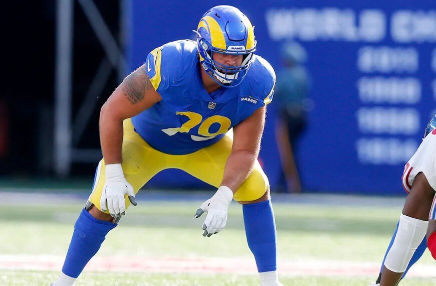 Rams Start Practice for Veteran Offensive Lineman