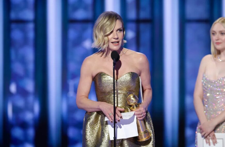 Rhea Seehorn Expresses Gratitude to Vince Gilligan for Her First Golden Globe Win for 'Pluribus'
