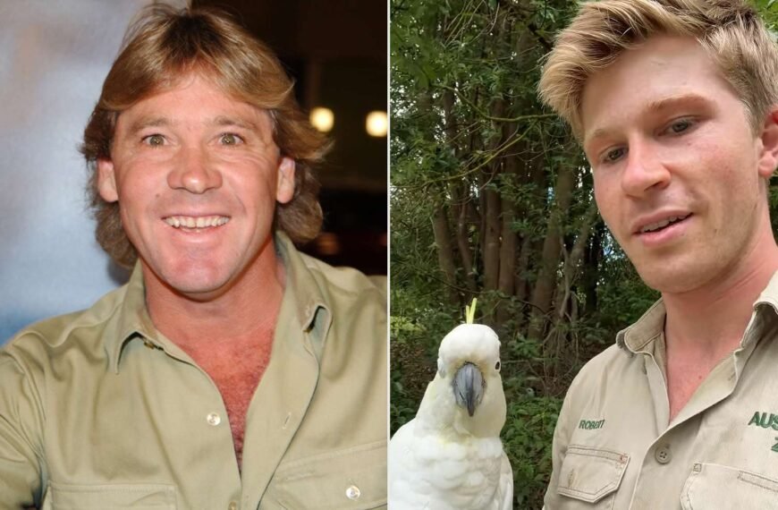 Robert Irwin Spends Time with Dad Steve's Beloved 60-Year-Old Cockatoo