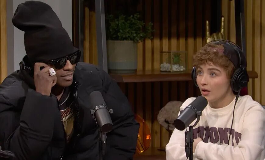 Sabrina Carpenter Joins Finn Wolfhard and A$AP Rocky in the Return of 'Snack Homiez' on SNL
