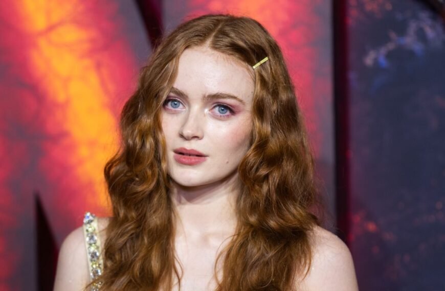 Sadie Sink Shows Off Her New Curtain Bangs After Years of Keeping It Simple