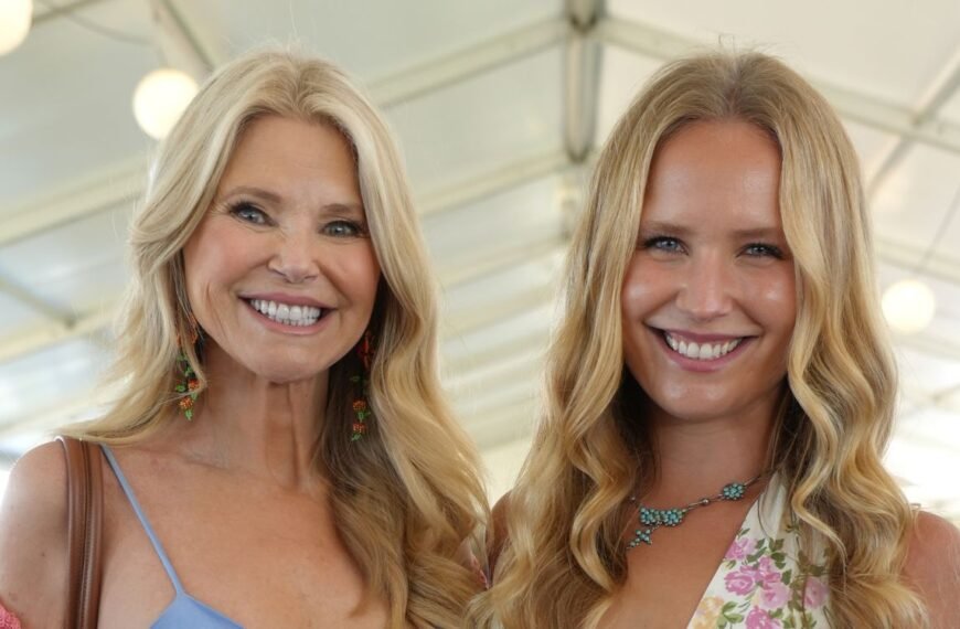 Sailor Brinkley-Cook Wows in a Teal Bikini, Looking Just Like Mom Christie Brinkley