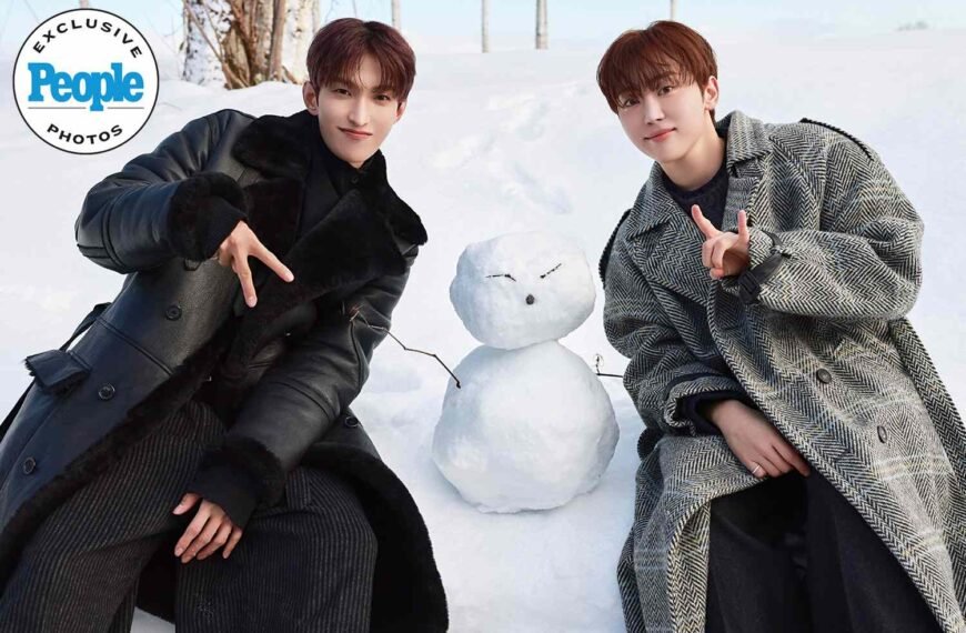 Seventeen's DK and Seungkwan Offer a Sneak Peek Behind the Scenes of Their 'Blue' Music Video