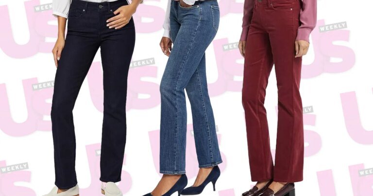 These Straight-Leg Jeans Are So Comfortable, You Might Not Want to Take Them Off