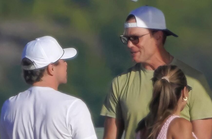 Tom Brady Spends Time with Leonardo DiCaprio and Vittoria Ceretti on a Yacht While Romance Rumors Surround Alix Earle