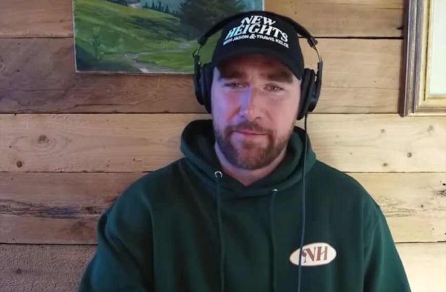 Travis Kelce Jokes About Taylor Swift's 'Life of a Showgirl' Reference and His Reaction