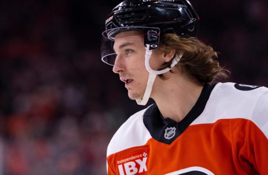 Trevor Zegras Shines Against His Former Team as Ducks Struggle Against Flyers