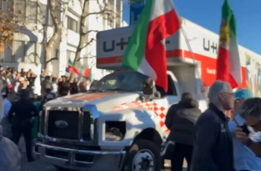 U-Haul Drives into a Crowd of Protesters in Westwood