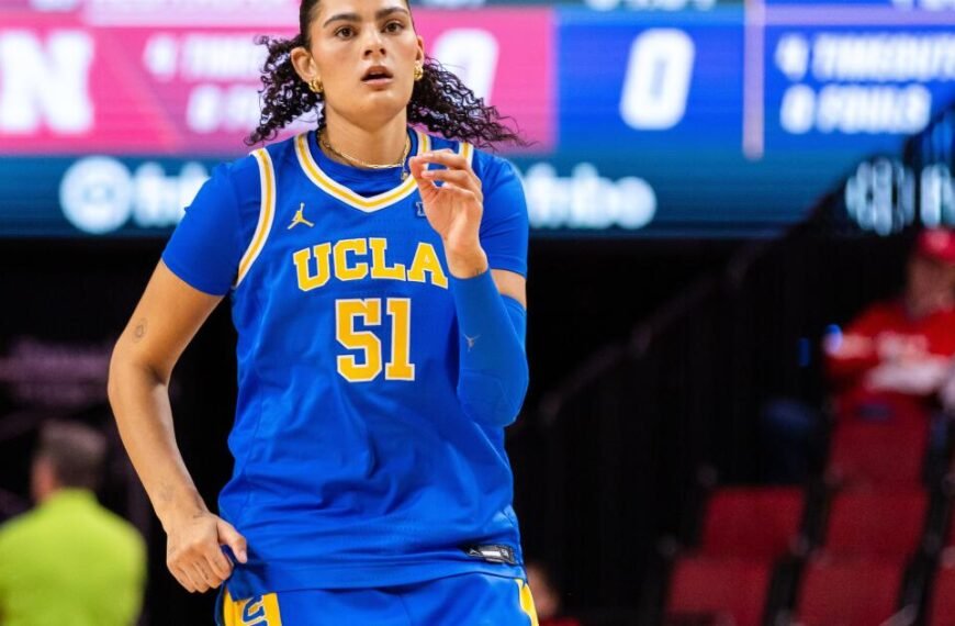 UCLA Women's Team, Led by Lauren Betts, Easily Defeats Nebraska