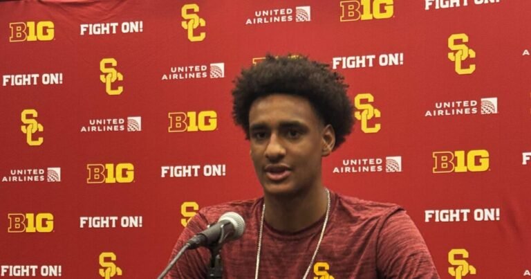 USC Freshman Alijah Arenas Primed for His First Game Against Northwestern on Wednesday