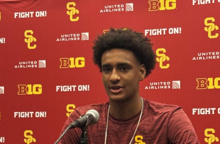 USC Freshman Alijah Arenas Primed for His First Game Against Northwestern on Wednesday
