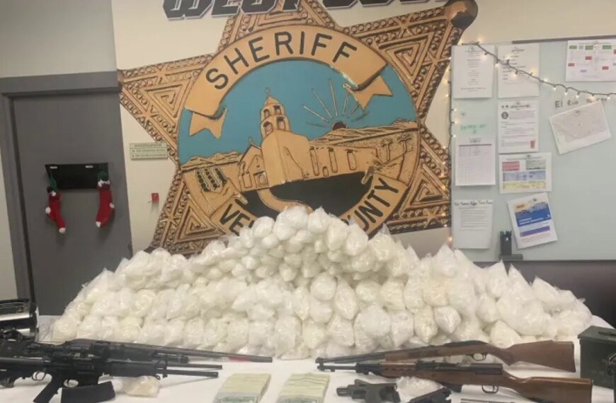 Ventura County Task Force Takes Down Mexico Smuggling Operation, Seizes 350 Pounds of Meth and Guns