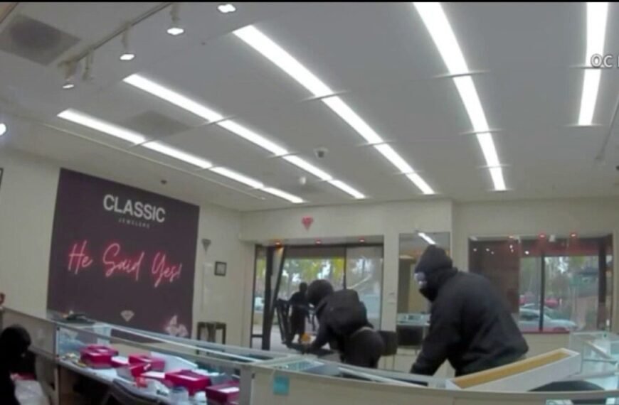 Video Shows Wild Smash-and-Grab Incident as Suspects Crash During Police Pursuits in OC