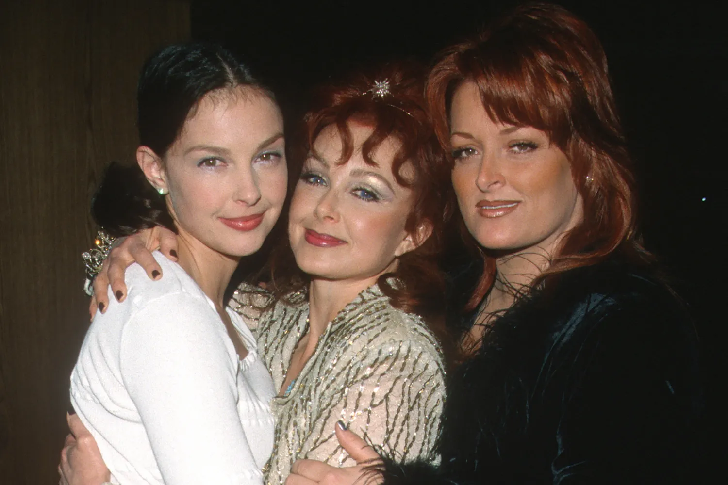 Ashley Judd, Naomi Judd, and Wynonna Judd at a Rally for Women's Rights in Afghanistan on March 29, 1999.