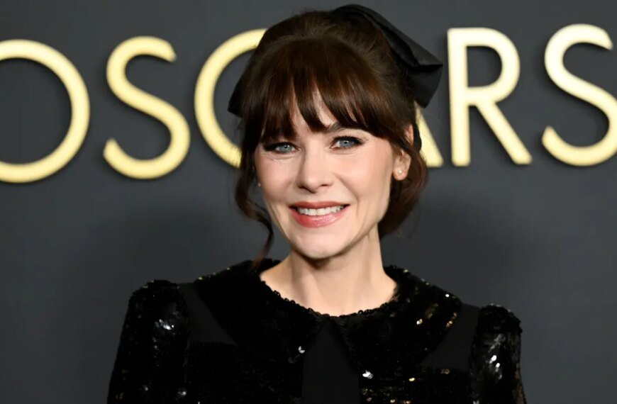 Zooey Deschanel Creates a Custom Mini Makeup Palette Featuring a $25 Lipstick
