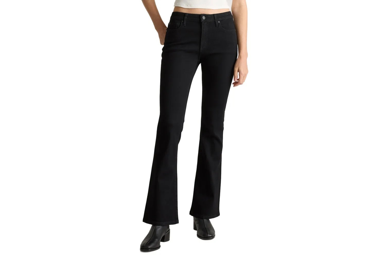 Quince Luna Stretch Flare Jeans