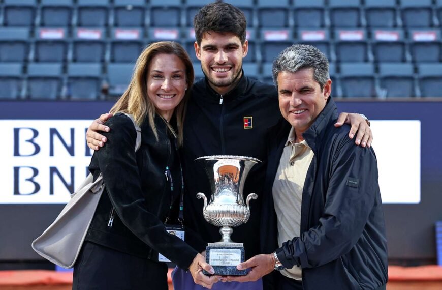 Meet the Parents of Tennis Star Carlos Alcaraz: A Look at His Mom Virginia and Dad Carlos Sr.