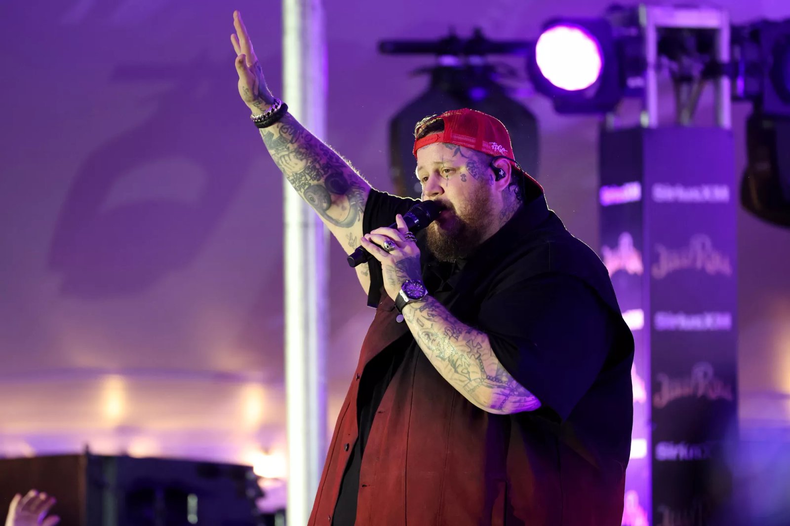 Jelly Roll performing live