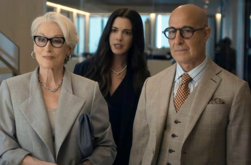Emily Blunt Comments on Anne Hathaway's Eyebrows in the New Devil Wears Prada 2 Trailer Featuring Meryl Streep