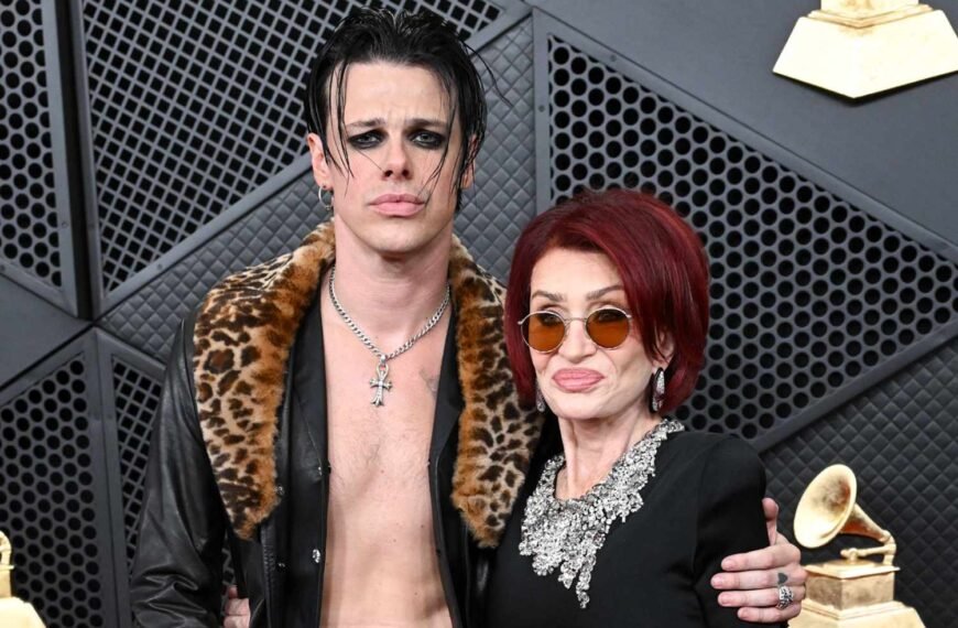 Yungblud Shares a Special Moment with Sharon Osbourne Before the 2026 Grammys: Honoring Ozzy Tonight