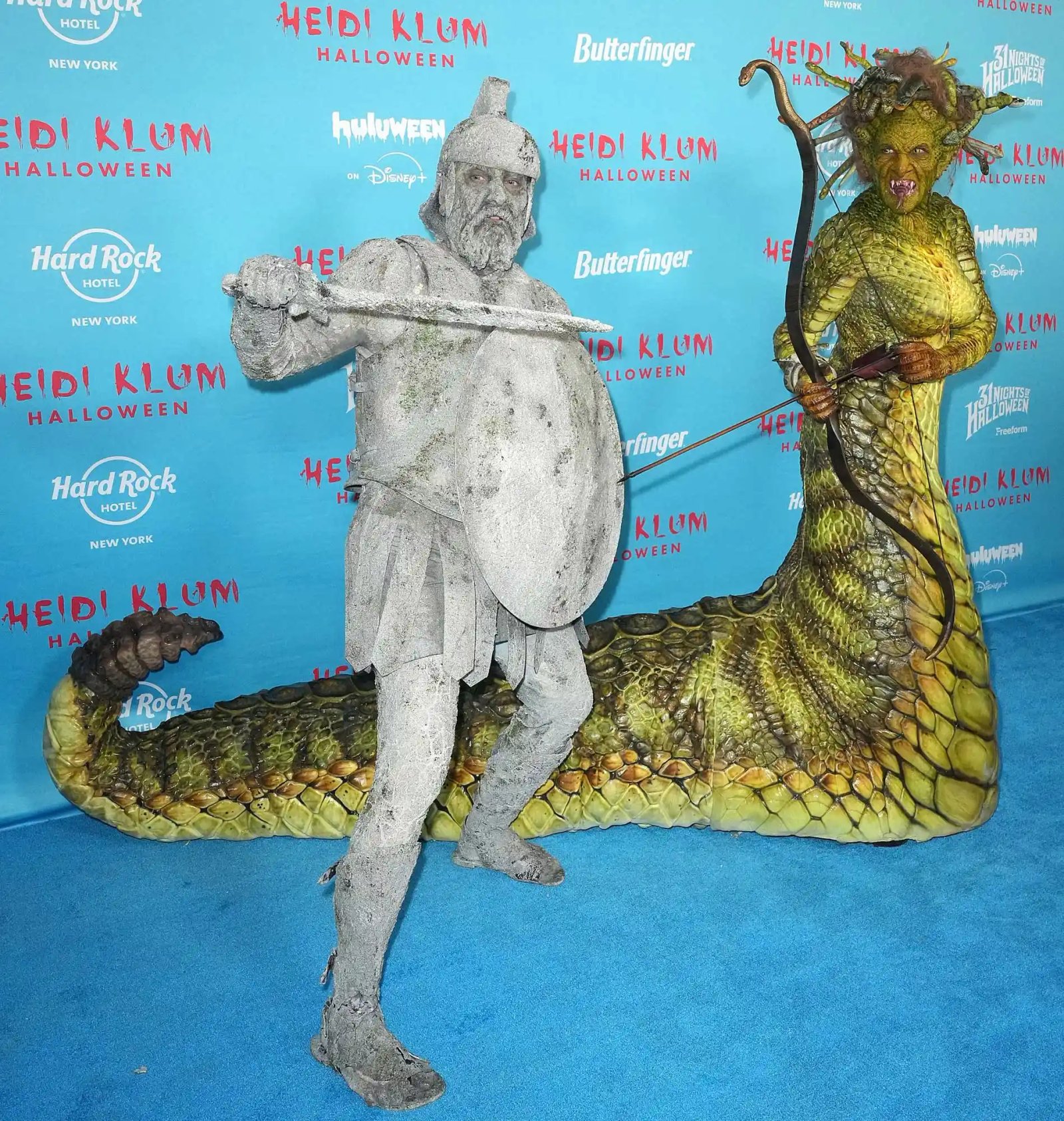 Tom Kaulitz and Heidi Klum