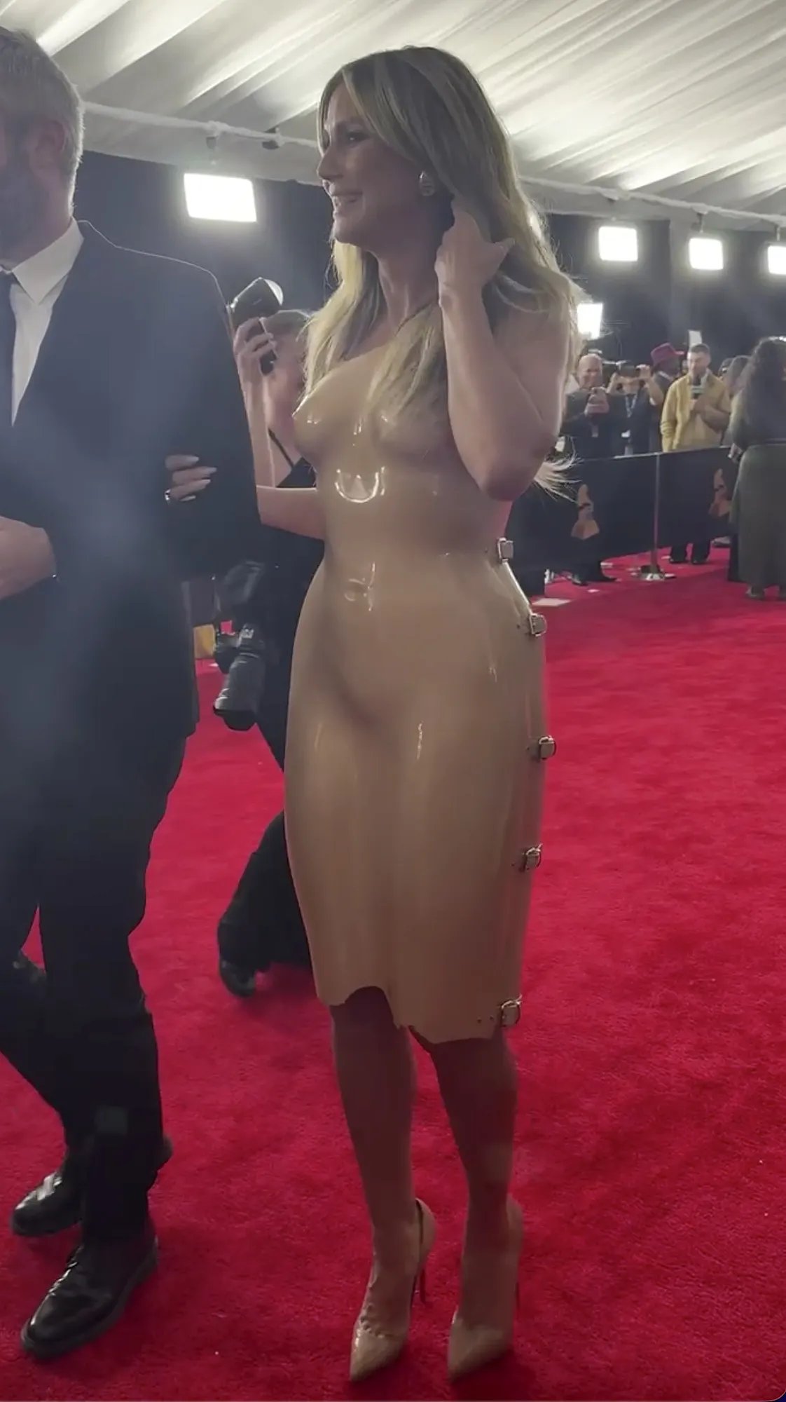 Heidi Klum 2026 Grammy Red Carpet