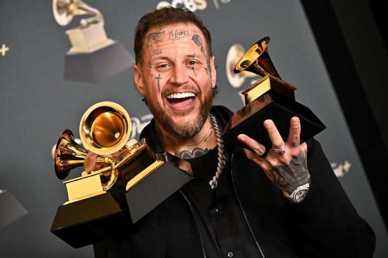 Jelly Roll Celebrates Grammy Win and Thanks Fans for Their Support on His Journey
