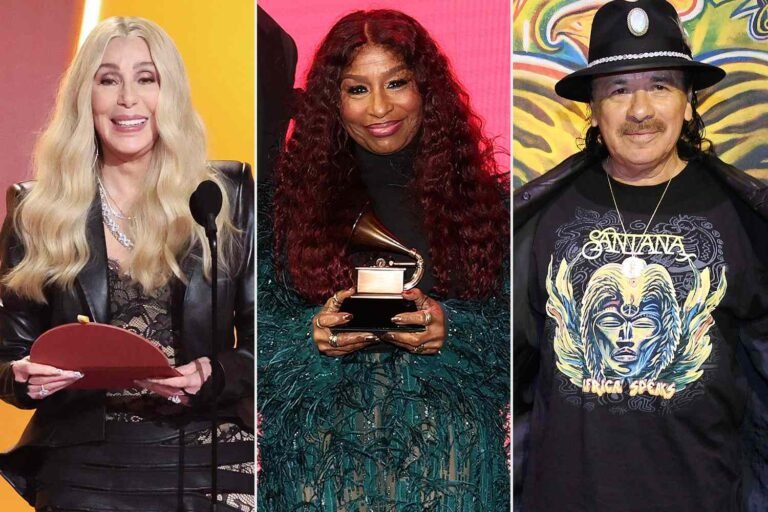Cher, Chaka Khan, Carlos Santana, and Others Recognized at Grammys Special Merit Awards Before Live Show Challenges