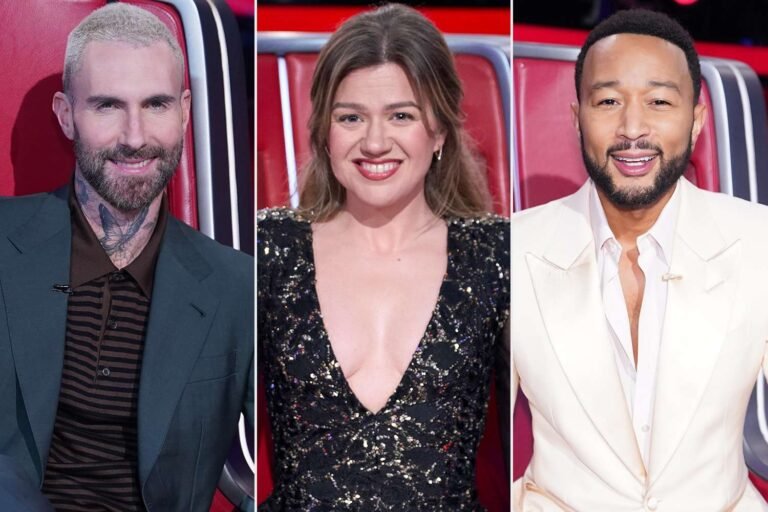 Kelly Clarkson, Adam Levine, and John Legend Show Their Competitive Spirit in New Trailer for The Voice Season 29