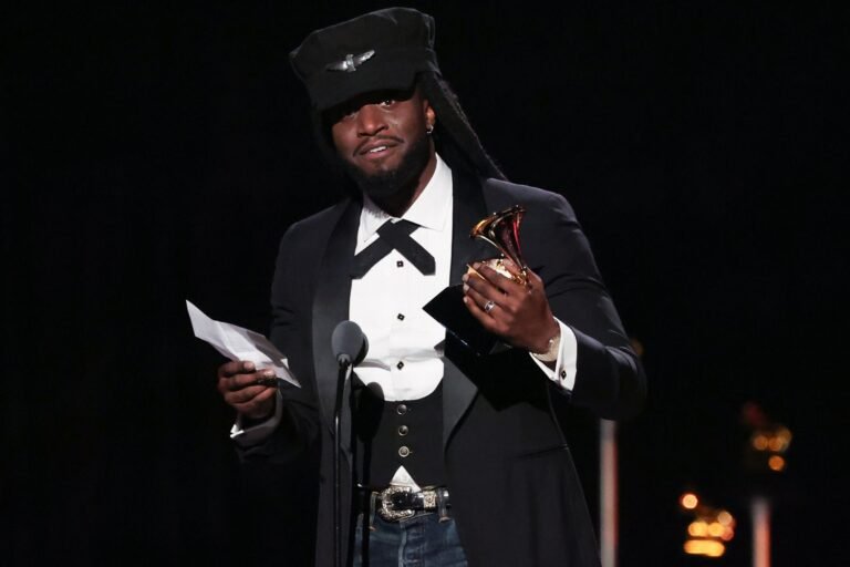 An Emotional Shaboozey Celebrates His First Grammy Win: A Dream Come True