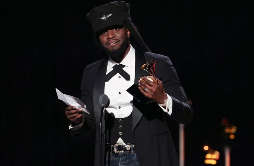 An Emotional Shaboozey Celebrates His First Grammy Win: A Dream Come True