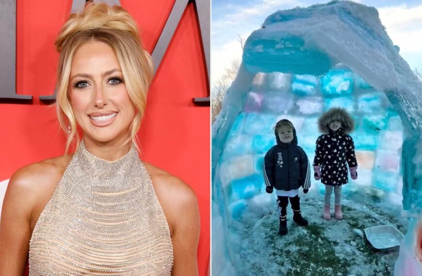 Brittany Mahomes Shares Her Journey of Creating a Backyard Rainbow Igloo for Her Children