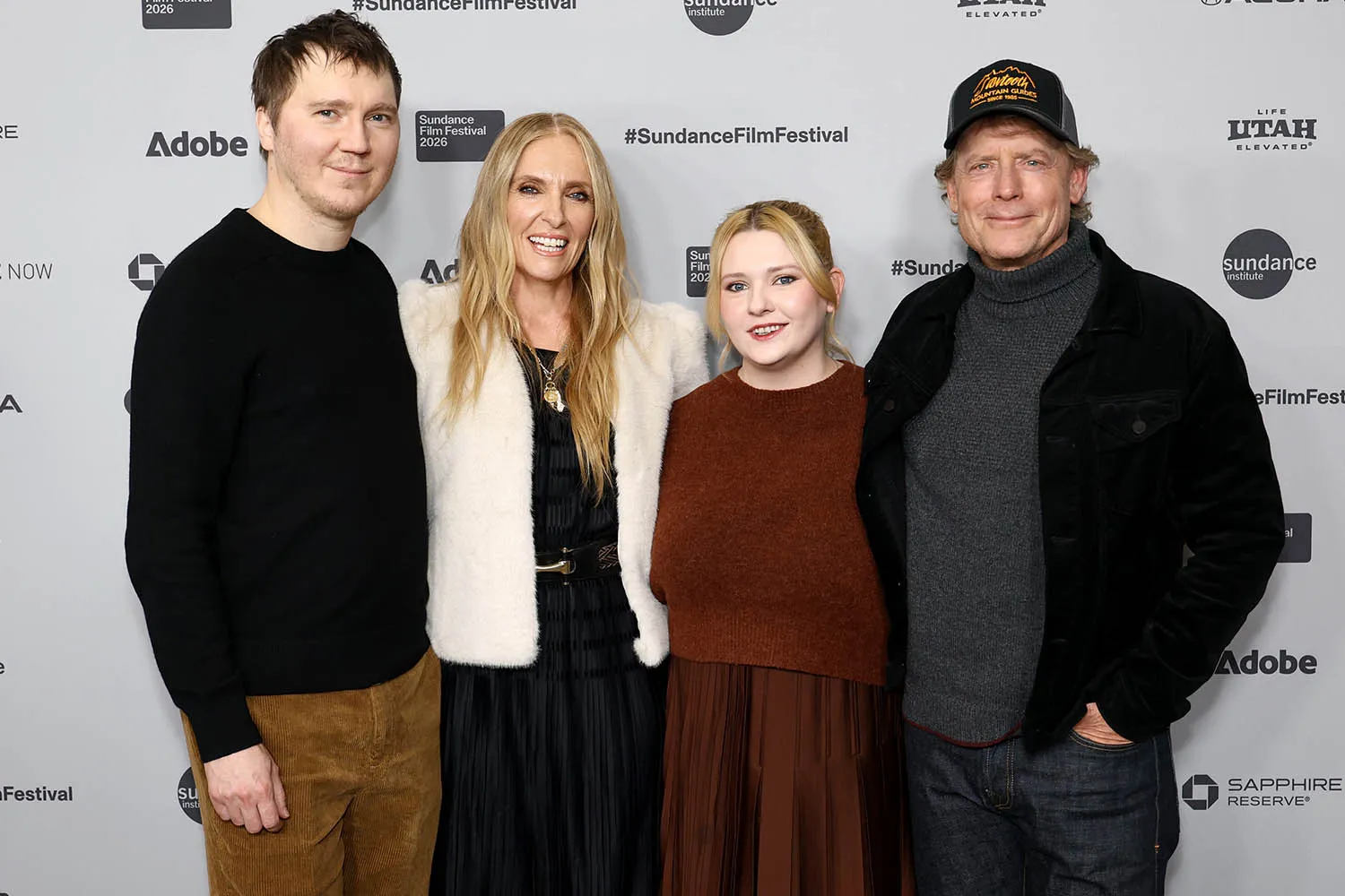 Paul Dano, Toni Collette, Abigail Breslin, and Greg Kinnear attend the Park City Legacy Screening of "Little Miss Sunshine" during the 2026 Sundance Film Festival