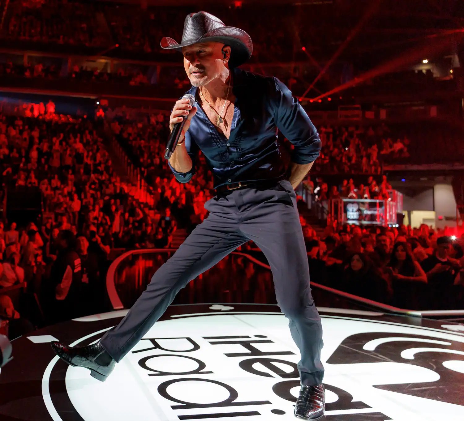 Tim McGraw at the 2025 iHeartRadio Music Festival - Day 2 held at T-Mobile Arena on September 20, 2025 in Las Vegas, Nevada.
