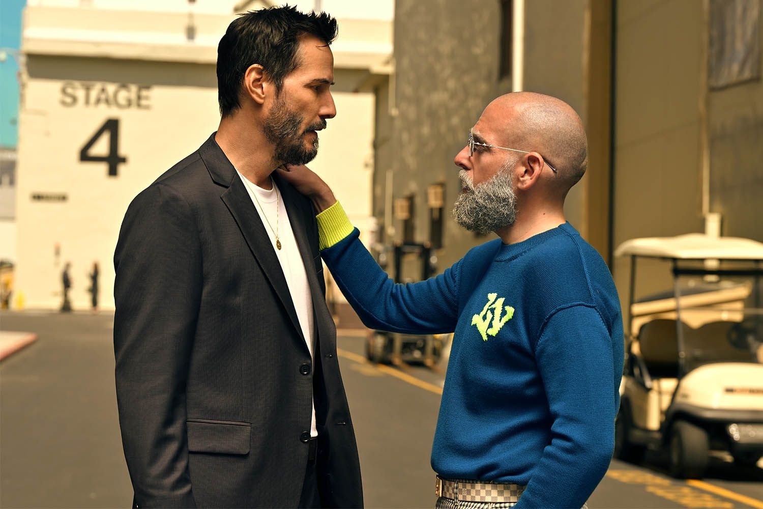 Jonah Hill Embraces a New Look with Bald Head and Beard for His Role with Keanu Reeves and Cameron Diaz