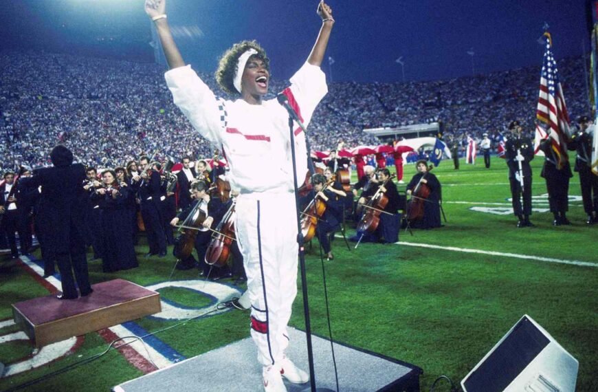 Exploring the Controversy Behind Whitney Houston's Iconic 1991 Super Bowl National Anthem Performance