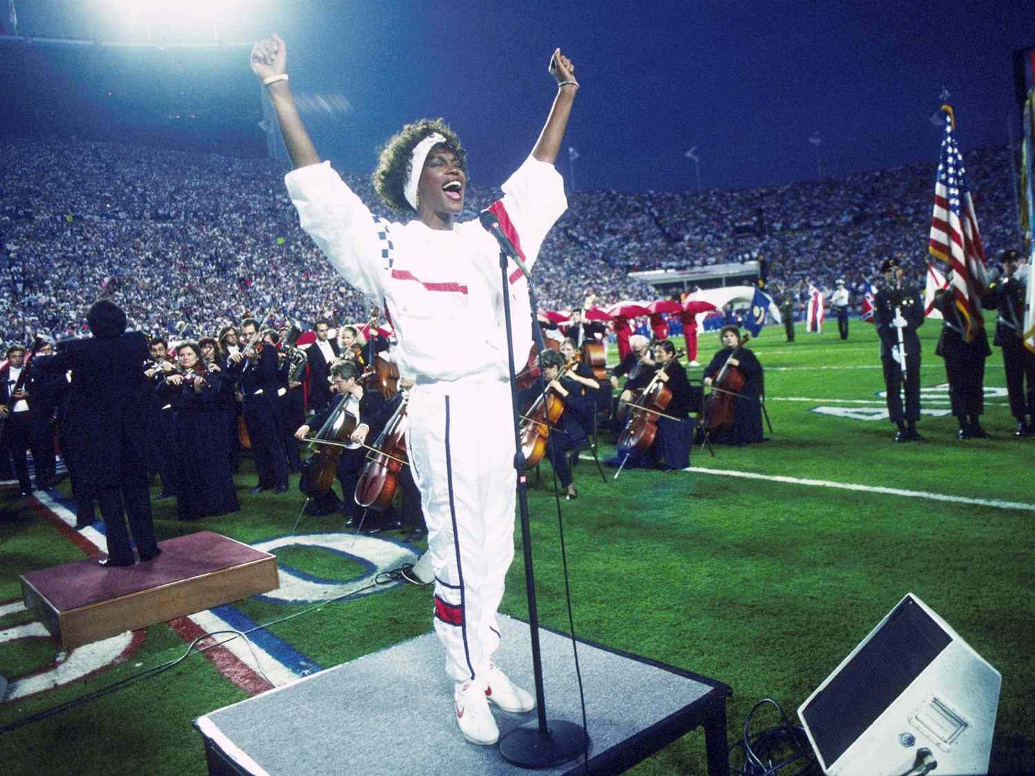Exploring the Controversy Behind Whitney Houston's Iconic 1991 Super Bowl National Anthem Performance