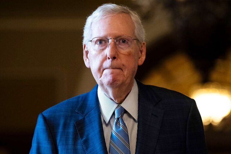 Mitch McConnell, 83, Admitted to Hospital with Flu-Like Symptoms, According to Spokesperson