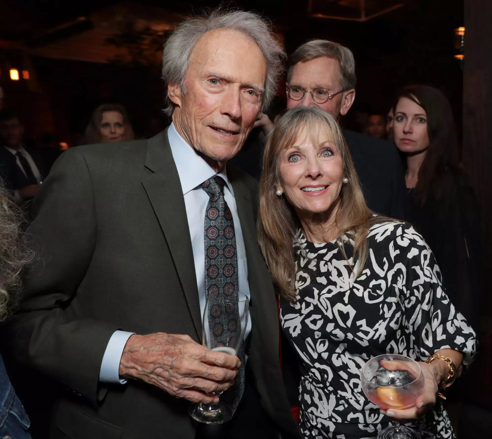 Clint Eastwood and Laurie Murray